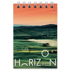 Блокнот Альт, А7 (68 х 104мм), "природа" 40 л., Арт. 3-40-066, обложка в ассортименте. Набор 5 шт.