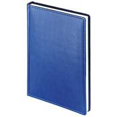 Ежедневник Альт датированный 2022 год, А5 (146 х 206 мм), "VELVET" синий 168 л., Арт. 3-123/01