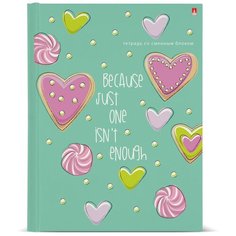 Тетрадь со сменным блоком Альт, А5 (165 х 220 х 35 мм), "сладкое настроение" 160л., клетка, Арт. 7-160-081/91,