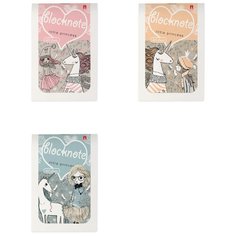 Блокнот Альт, А6 (94 х 130 мм), "волшебные единороги" 40 л., Арт. 3-40-263, обложка в ассортименте