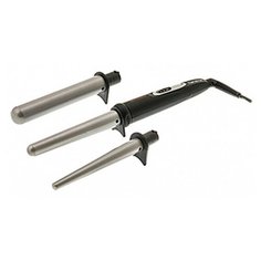 H10339 Плойка Trio Creative (3 насадки: 24мм,10-19мм,19-24мм), 46 Вт, чехол для хранения Harizma