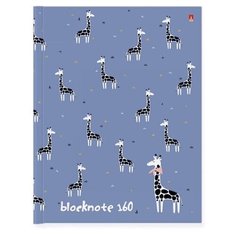 Блокнот Альт, А6 (110 х 145 мм), "зверушки. Паттерн", 160 л., Арт. 3-160-002/22