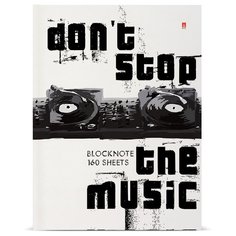 Блокнот Альт, А6 (110 х 145 мм.), "музыка. Винил" мультиколор 160л., Арт. 3-160-002/31