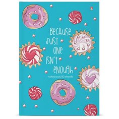 Блокнот Альт, А5 (135 х 205 мм), "сладкое настроение" мультиколор 80л., Арт. 3-80-072/22,