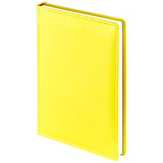 Ежедневник Альт недатированный, А5 (145 х 205 мм), желтый, 272 стр., "VELVET" , Арт. 3-115/14