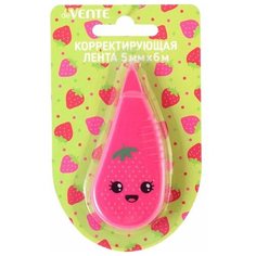 Корректоры deVENTE Корректирующая лента deVENTE.Strawberry, 5мм*6м