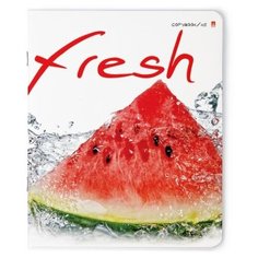 Тетрадь 48 листов "фрукты NEW" 5 видов. Набор 5 шт. Цены за 5 шт. Альт