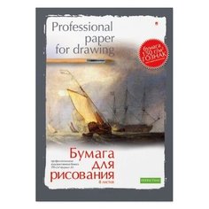 Бумага для рисования Альт, А3 (297 х 420 мм), 8 листов, профессиональная серия, 2 вида, Арт. 4-017