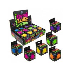 Т18026 1toy Крутой замес, шар, 6см, 6 цветов, 12 шт в д/б