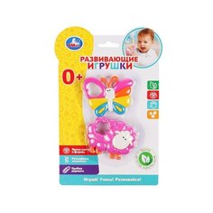 303840 Развивающие игрушки бабочка и овечка на блист Умка в кор.4*36шт Intek