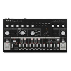 Аналоговый басовый синтезатор BEHRINGER TD-3-BK