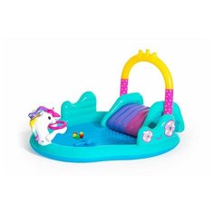 Игровой центр Bestway 53097 "единорог" (274х198х137см) 2+