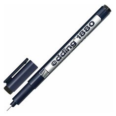 Ручка капиллярная Edding Drawliner 1880 (0.05мм, водная основа) черная (E-1880-0.05/1)