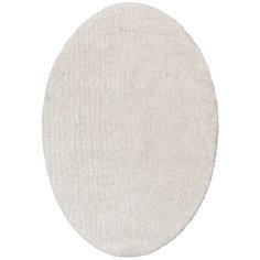 Мягкий ковер с длинным ворсом Corvette Cream овал (120*180 см) Deluxe Carpet