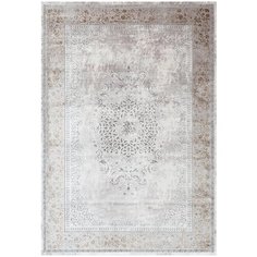 Винтажный серый ковер из Турции Bogazici BI06C прямоугольник (160*230 см) Royal
