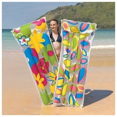 Матрас для плавания Bestway 44021 183х76 см Цветы