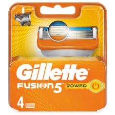Сменные кассеты Gillette Fusion5 Power, 4 шт.