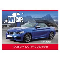 Альбом для рисования А4 12 л 100г/м4 Проф-Пресс: (12-2609/12-8732/12-2608/12-8733). 12/96