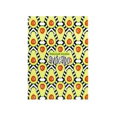 Записная книжка. А5 80л.. Узор из авокадо (80-1929) (перепл. 7БЦ. глянц.лам.. цвет.мелов.обл.) Проф Пресс