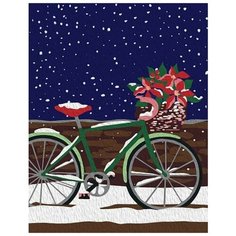 Картина по номерам "Велосипед" (мини-раскраска), 13x16.5 см Артвентура