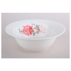 Миска 520мл/17см "Цветочная фантазия" YXD03 183024 Коралл