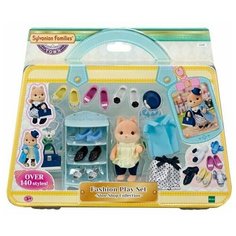 Sylvanian Families TOWN Series Набор "Карамельная собачка модница и ее гардероб" 5541