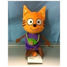 Мульти-Пульти "Мульти-пульти" Три кота. Мягкая игрушка Малыш Бублик 11 см (звук) V92809-11