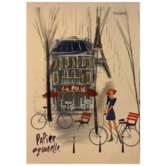 Альбом для акварели А4, 40л Kroyter "Стиль" (180 г/кв.м) Кройтер