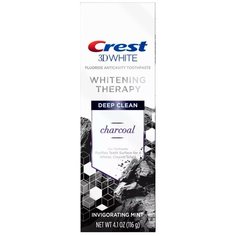 Crest 3D White Whitening Therapy Charcoal - Отбеливающая зубная паста