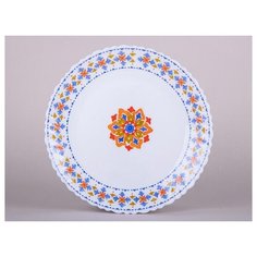 Тарелка 24см Turkish Tile BY23LHP95-5 Коралл