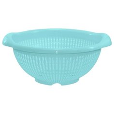 Дуршлаг круглый_аквамарин М1131 (пластик) Idea (М Пластика)