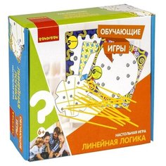 Обучающие игры Bondibon Настольная игра «линейная логика» (ВВ5053)