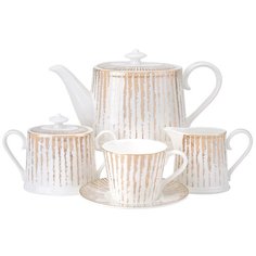 Чайный сервиз 15 предметов Голден Фан Top Art Studio