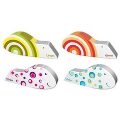 Ластик Maped ErgoFun (фигурный, пластик, 58x23x10мм) 2шт. (119711)