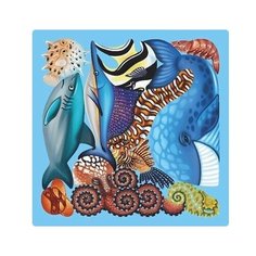 Развивающий пазл-головоломка "Морские обитатели" 0038 Большой слон