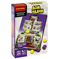 Настольная семейная игра в кости Bondibon "Дом Удачи" (ВВ3899)