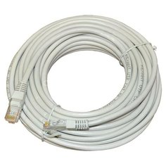 Патч- корд Rexant, UTP, CAT 5e, литой, 15 м, серый {18-1010}