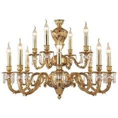 Люстра Dio DArte Elite Estrada E 1.1.12.600 G, E14, 720 Вт, кол-во ламп: 12 шт., цвет арматуры: золотой