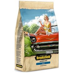 Корм Brooksfield Adult Low Grain Chicken & Rice для кошек, низкозерновой, курица и рис, 7.5 кг