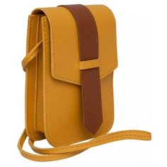 Сумка кросс-боди женская OrsOro, искусственная кожа, горчичный