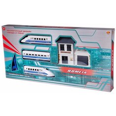 Железная дорога ABtoys "Комета, Железнодорожный экспресс", 200 см, электронная, 42 предмета (C-00412)
