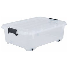 Контейнер для хранения на колесиках с крышкой 50*38,5*30 см JEJ