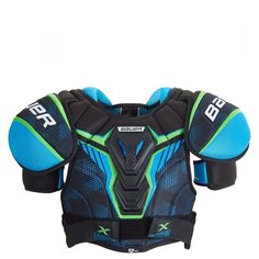 Нагрудник Bauer X S21 SR (размер M, цвет Черный/синий) Бауэр