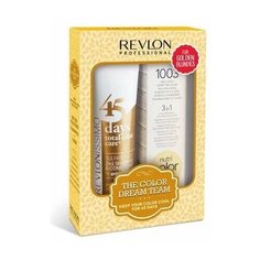 Набор REVLON теплый блонд (крем-краска 100 мл + шампунь-кондиционер 275 мл) 1 шт