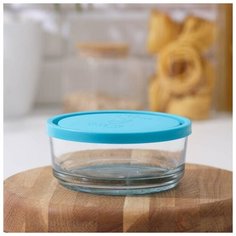 Контейнер для хранения продуктов 840 мл Peanut. с пластиковой крышкой 6707381 Kaveh