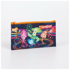 Косметичка простая Фиксики. 19*1*10. отд на молнии. черный 6878178 Centrum