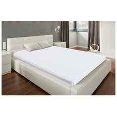 Простыня полутороспальный 145*214 см, бязь отбеленная Этель