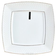 Блюдо Коралл Снежная королева 25см (квадрат)