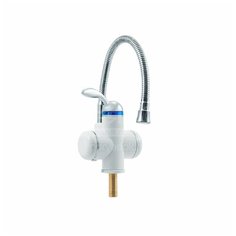 Смеситель для раковины, Unipump, с водонагревателем проточного типа, гибкий излив, BEF-001-02