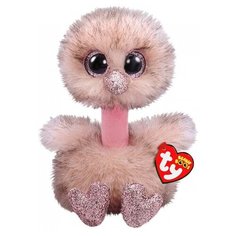 Мягкая игрушка TY Страус Хэнна, 15 см